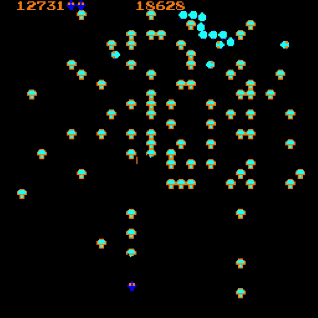 Centipede gameplay